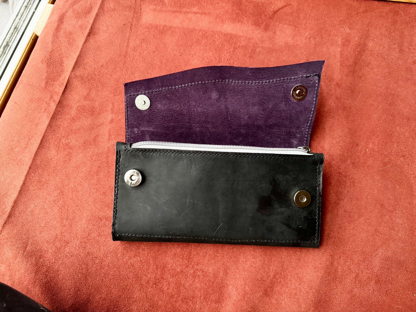 Concho Clutch Wallet *Free Shipping* Black and Purple
